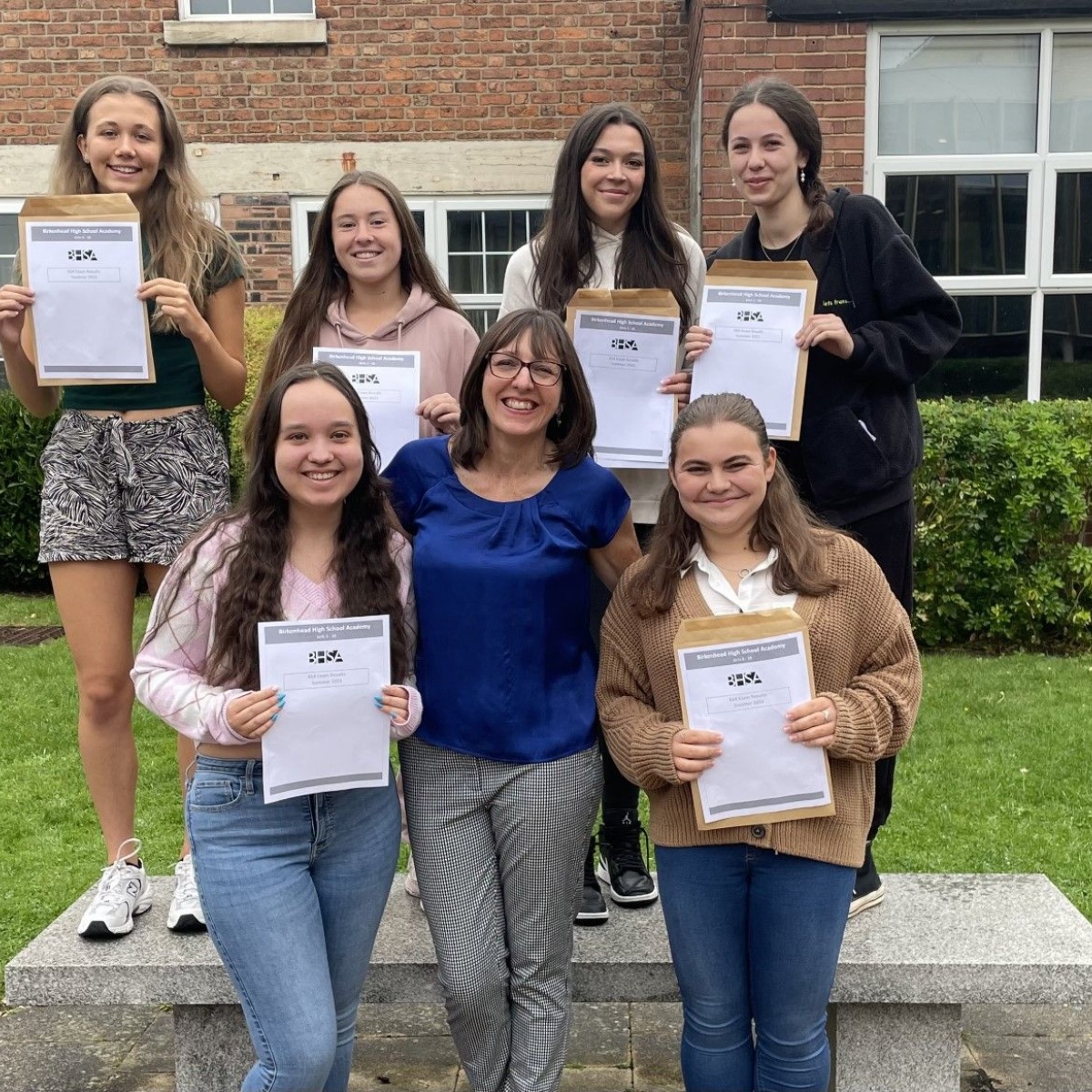 Celebrating GCSE Success Birkenhead High School Academy